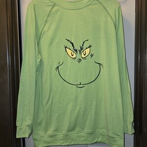 Playful Green Grinch Sweatshirt